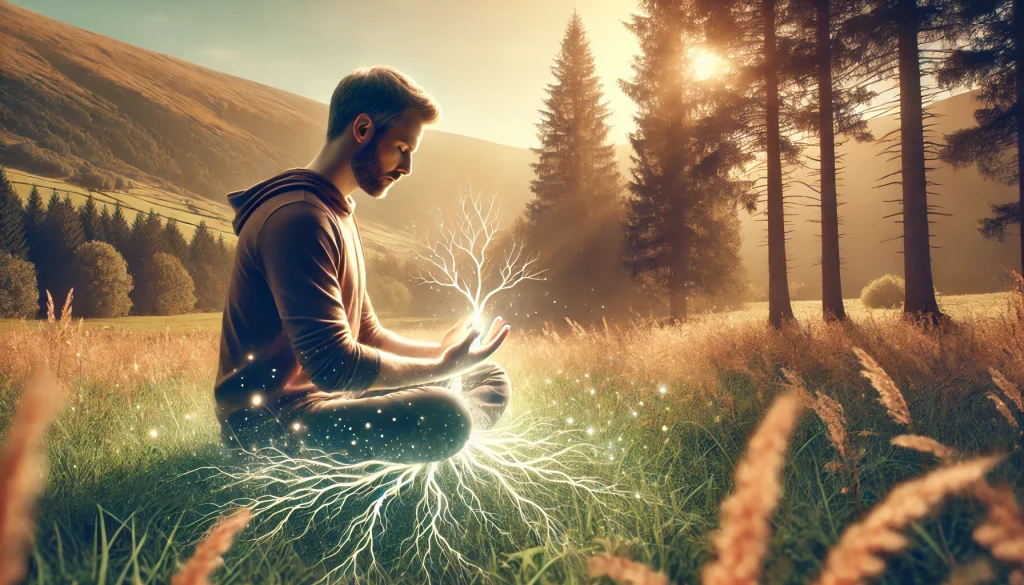 Connections created via energy of the earth and stars 